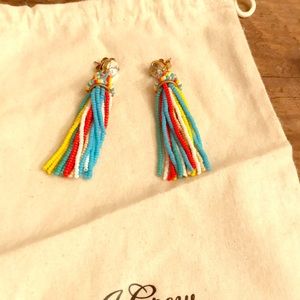 J crew tassel earrings